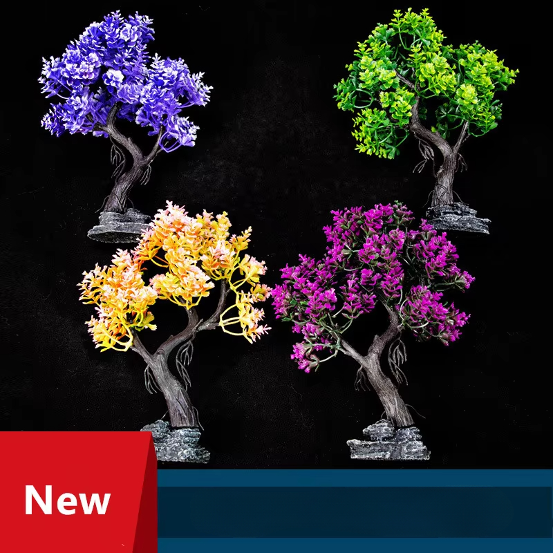 Aquarium Plant Guide - New Simulation Moss Tree Fish Tank