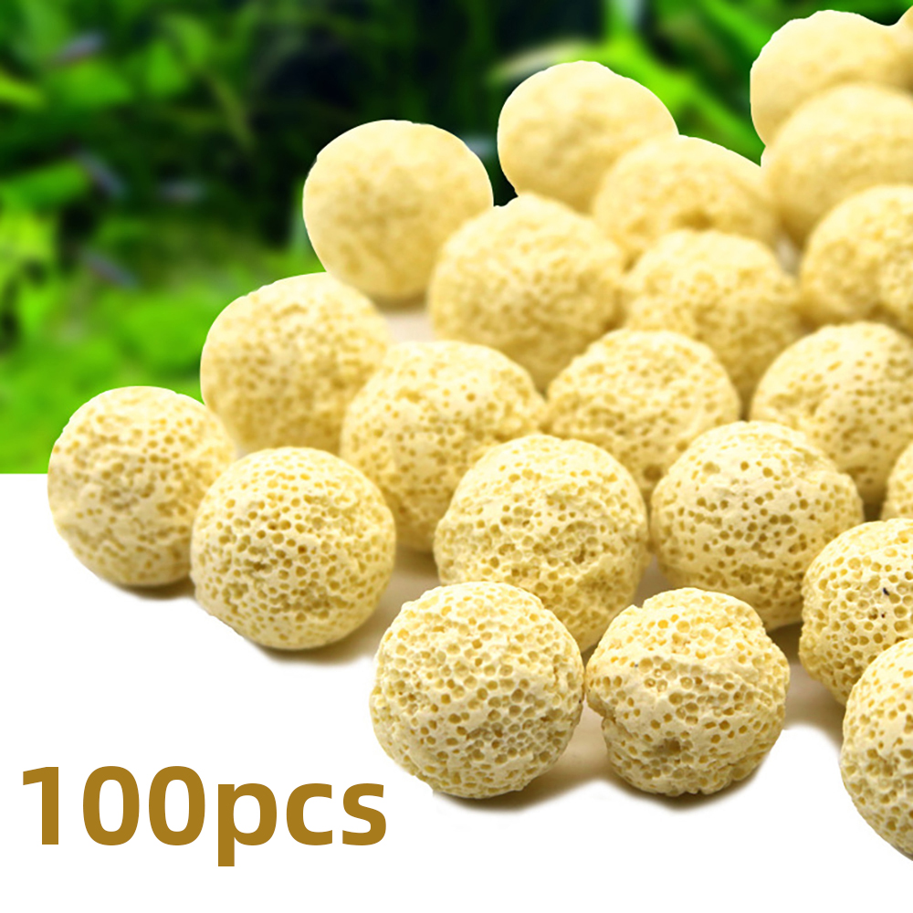 Planted Aquarium Media - 20/50/100 PCS Aquarium Filter Media Ball