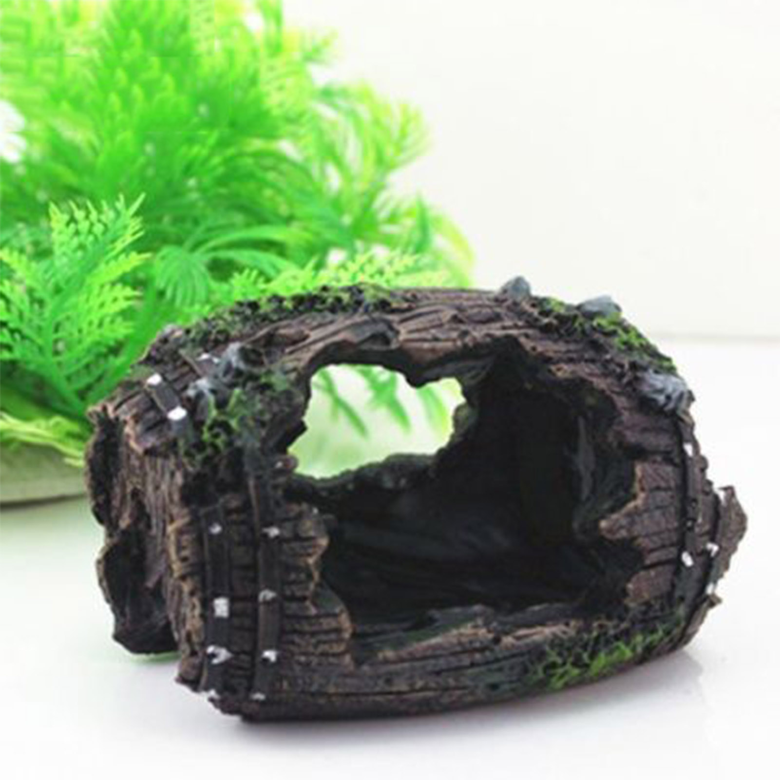 Aquarium Plant Guide - Aquarium Ornament Hollow Hole Log Tree