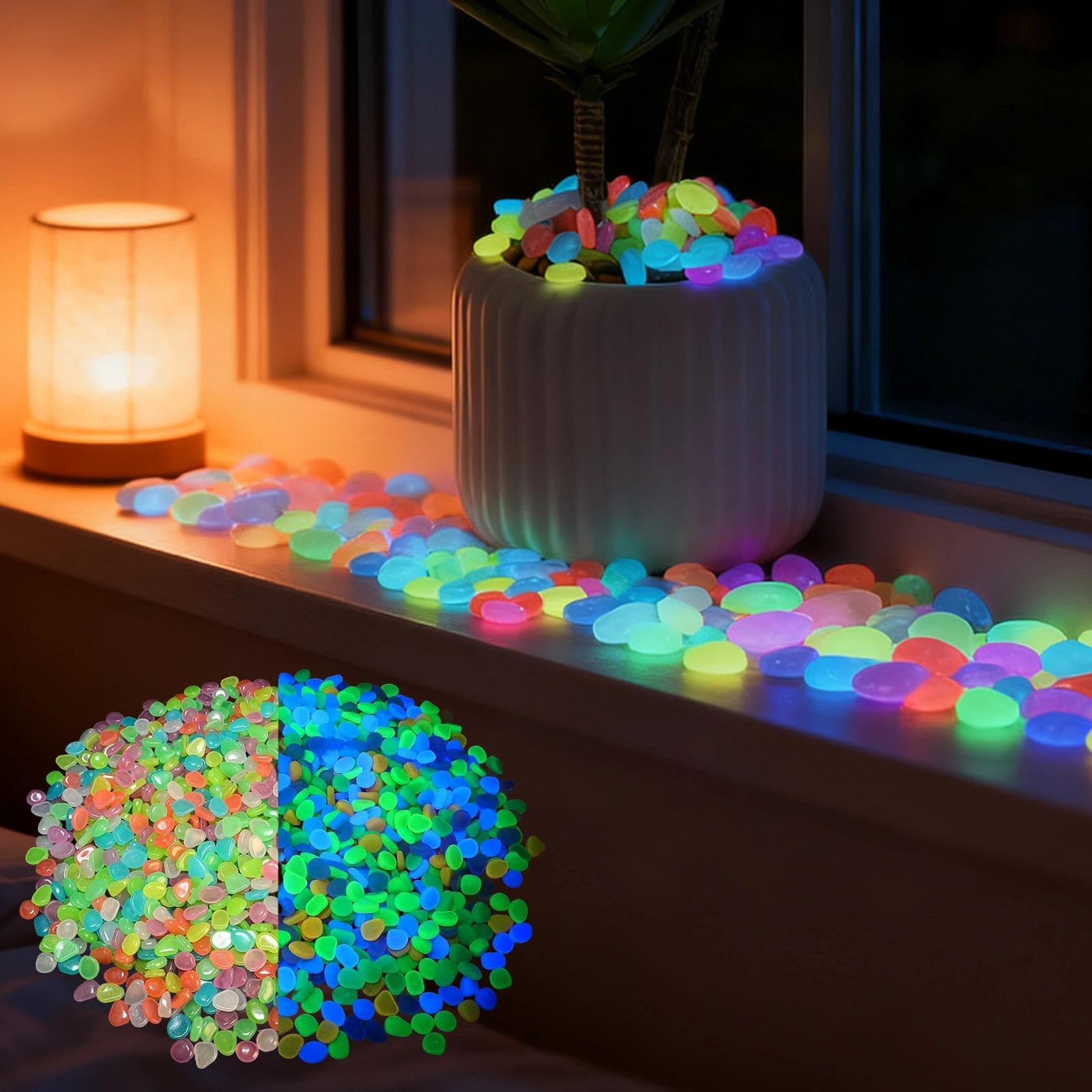 Aquarium Plant Growth - Potted Plants Glow In The Dark