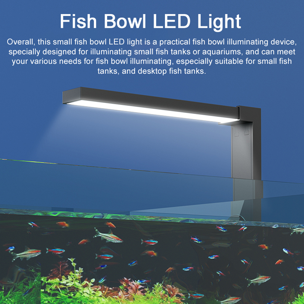 ABS Small Fish Bowl LED Light  - Planted Aquarium Bowl reseña y precio