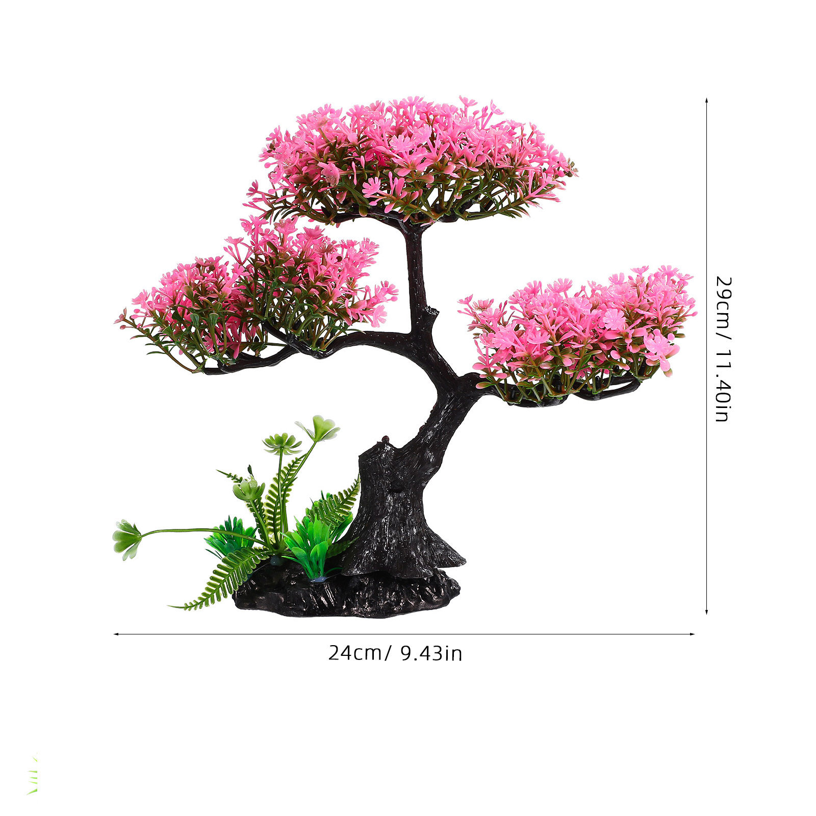 Artificial Plants Indoor Aquar - Aquarium Planted Substrate reseña y precio