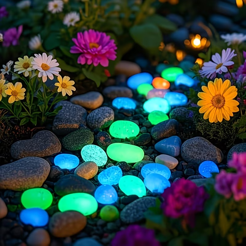 300PCS Luminous Pebble Set,0.9 - Aquarium Plant Growth reseña y precio