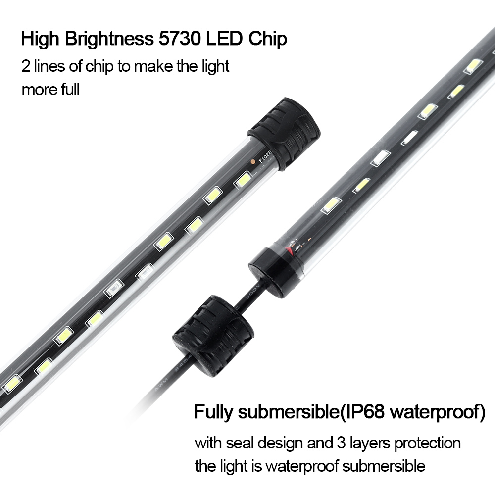 Aquarium Light LED Plant Grow  - Aquarium Planted Substrate reseña y precio