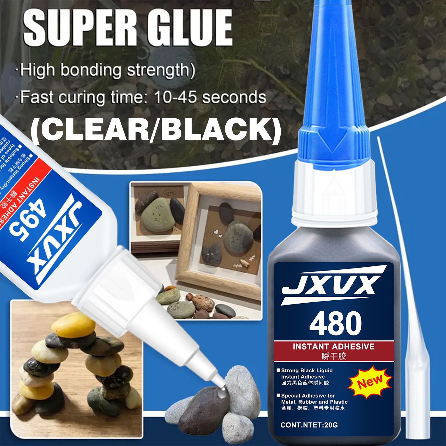 Fish Tank Multi-Purpose Thick  - Aquarium Plant Glue reseña y precio
