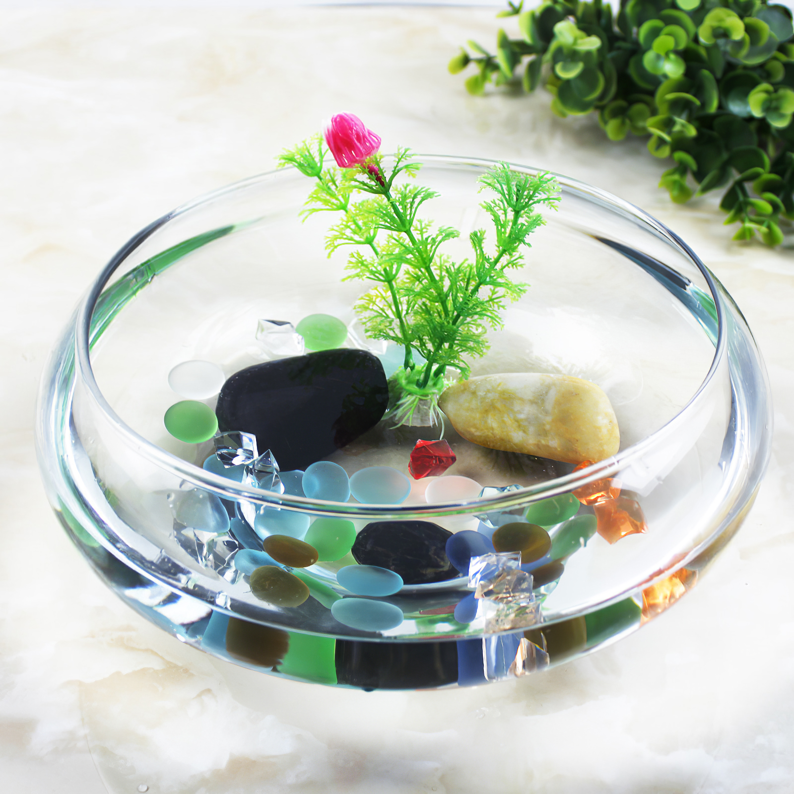 Aquarium Tank 2800ml Fish Tank - Planted Aquarium Bowl reseña y precio