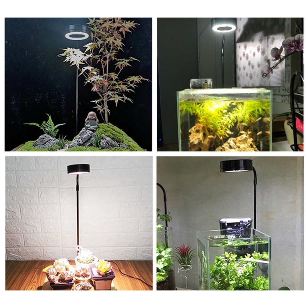 10W Fish Tank LED Lamp Retract - Aquarium Plant Growth reseña y precio