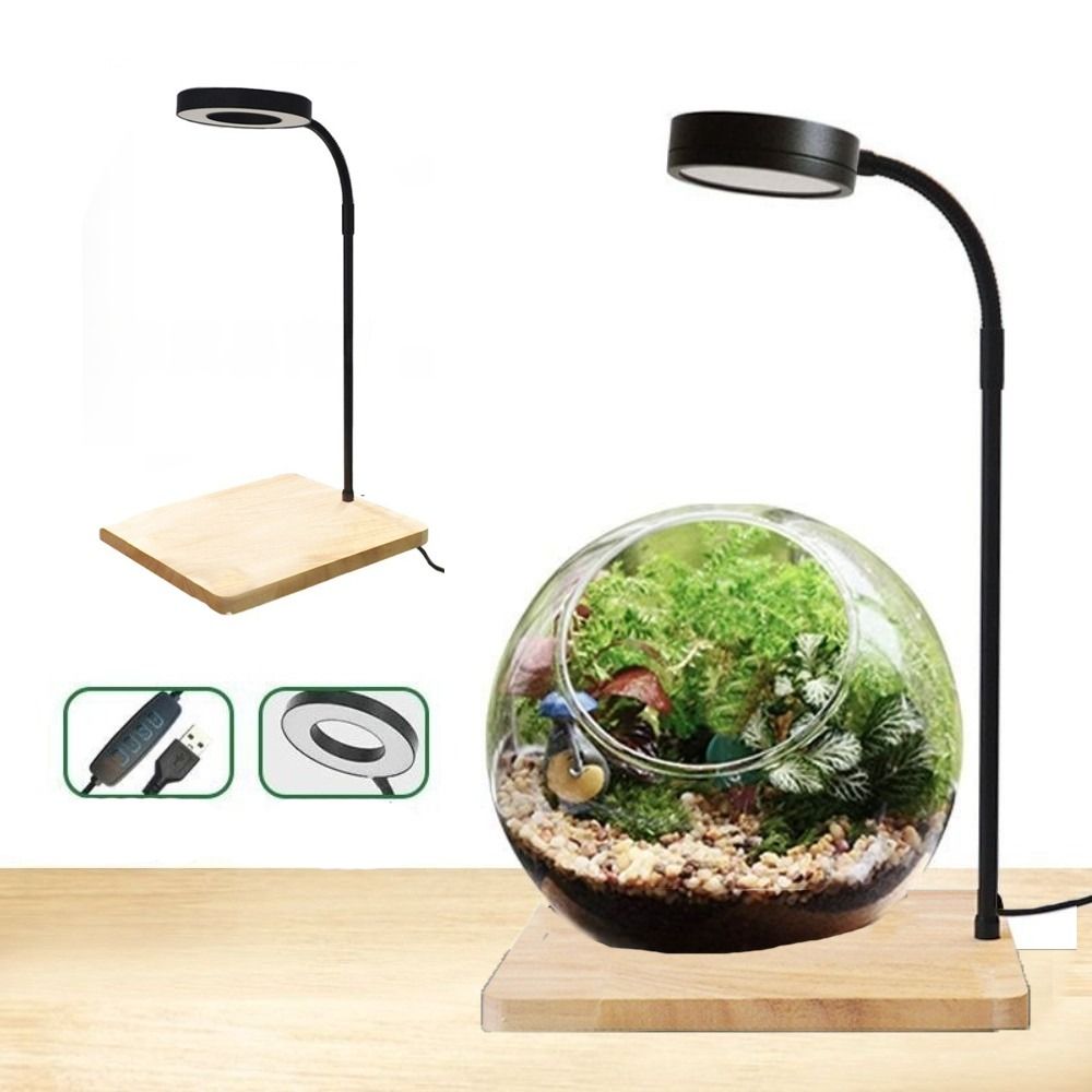 10W Fish Tank LED Lamp Retract - Aquarium Plant Growth reseña y precio