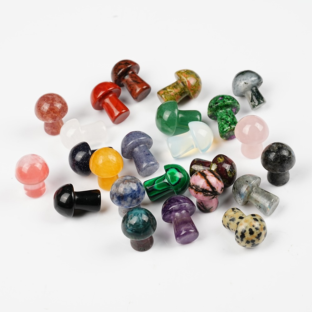 Natural Crystal Mushroom Gemst - Planted Aquarium Jungle reseña y precio