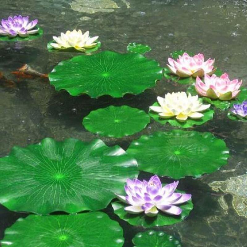 2026 Artificial Water Lily Lot - Aquarium Planted Substrate reseña y precio
