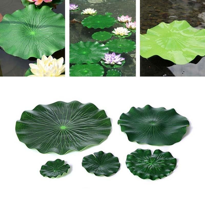 2026 Artificial Water Lily Lot - Aquarium Planted Substrate reseña y precio