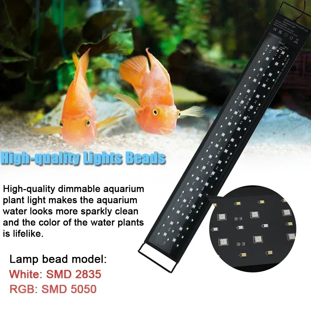 IP68 Waterproof Aquarium LED L - Aquarium Plant Growth reseña y precio