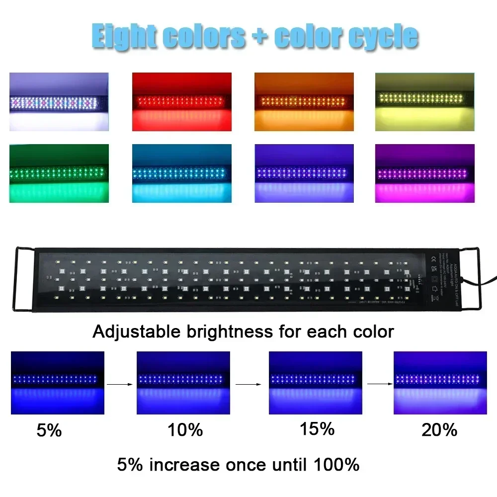 IP68 Waterproof Aquarium LED L - Aquarium Plant Growth reseña y precio