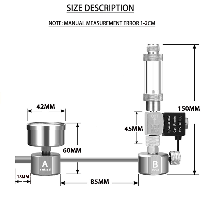 Aquarium DIY CO2 generator sys - Aquarium Plant Growth reseña y precio