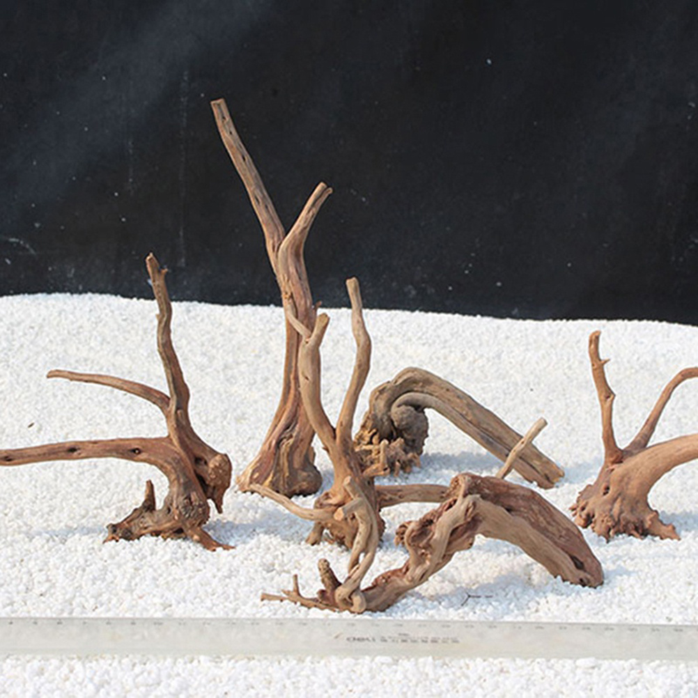 4pc Natural Driftwood Aquarium - Aquarium Plants For Sale reseña y precio