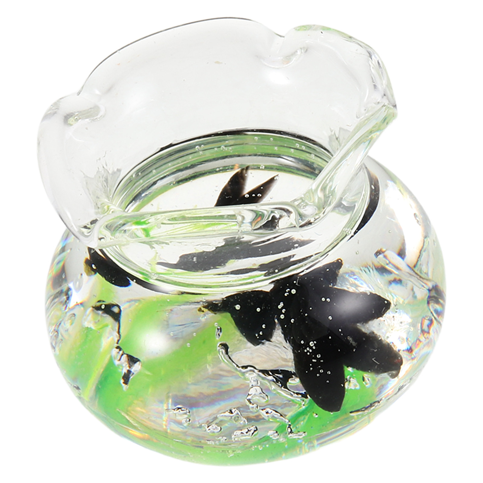 Miniature Resin Fish Bowl Set  - Planted Aquarium Bowl reseña y precio