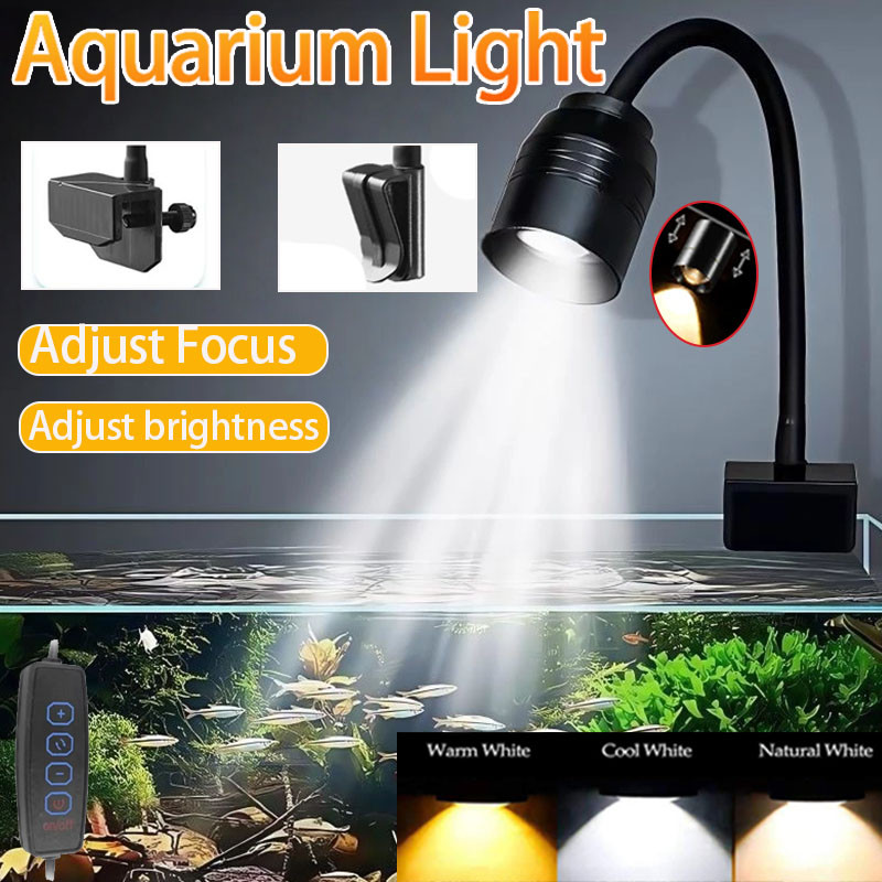 USB Aquarium Light Lighting pl - Aquarium Plant Growth reseña y precio