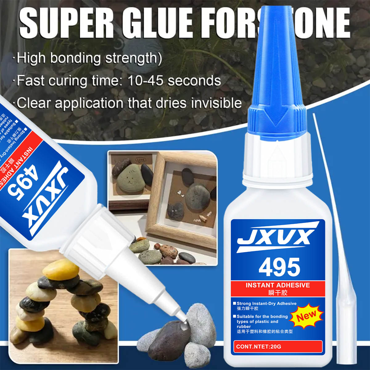 Aquarium glue, super transpare - Aquarium Plant Glue reseña y precio
