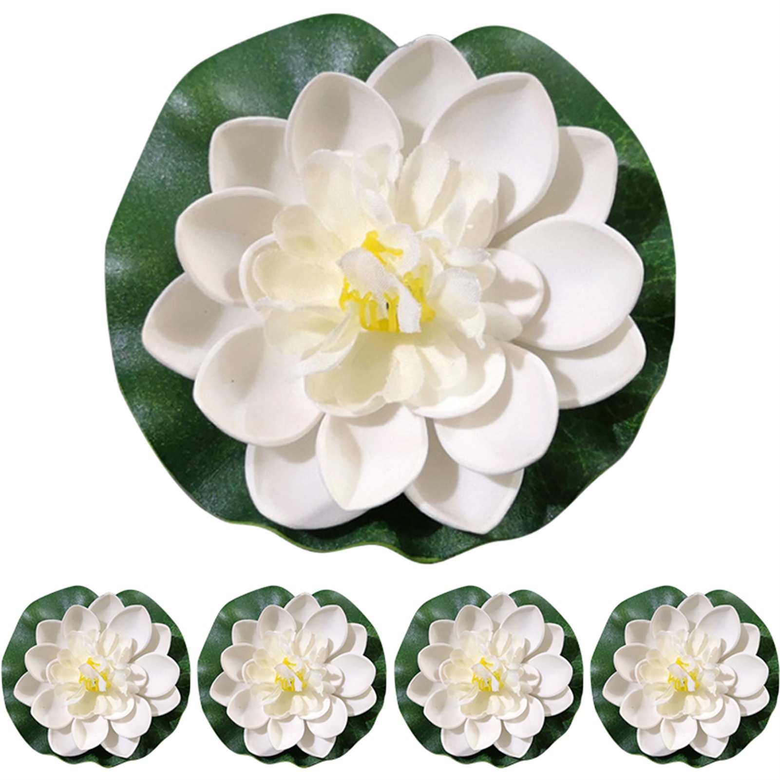 5pcs/set 10cm Artificial Lotus - Planted Aquarium Bowl reseña y precio