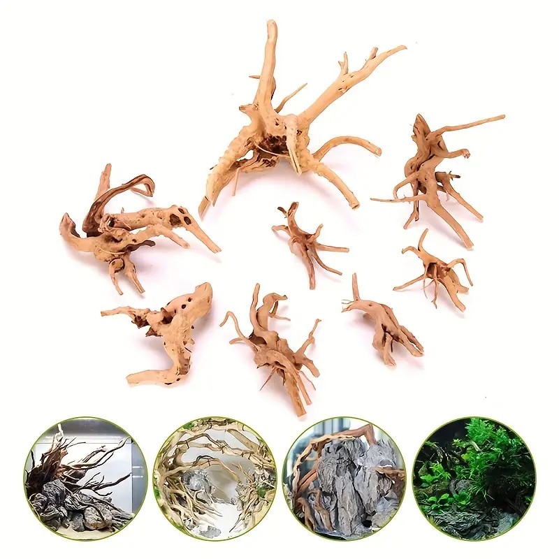 7-26CM 4 Sizes Driftwood Cucko - Aquarium Plant Guide reseña y precio