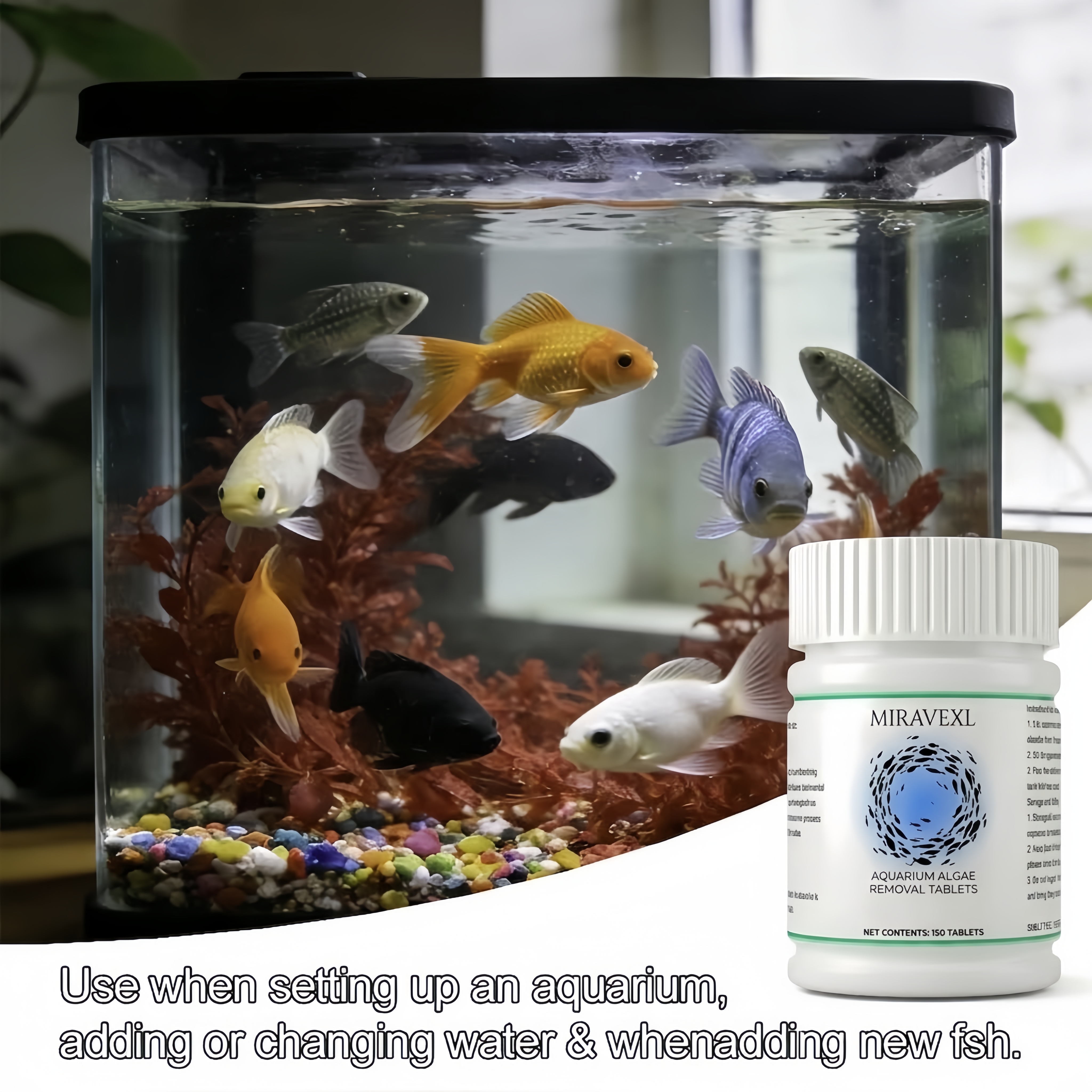 MIRAVEXL Aquarium Algae Remova - Aquarium Plant Vitamins reseña y precio