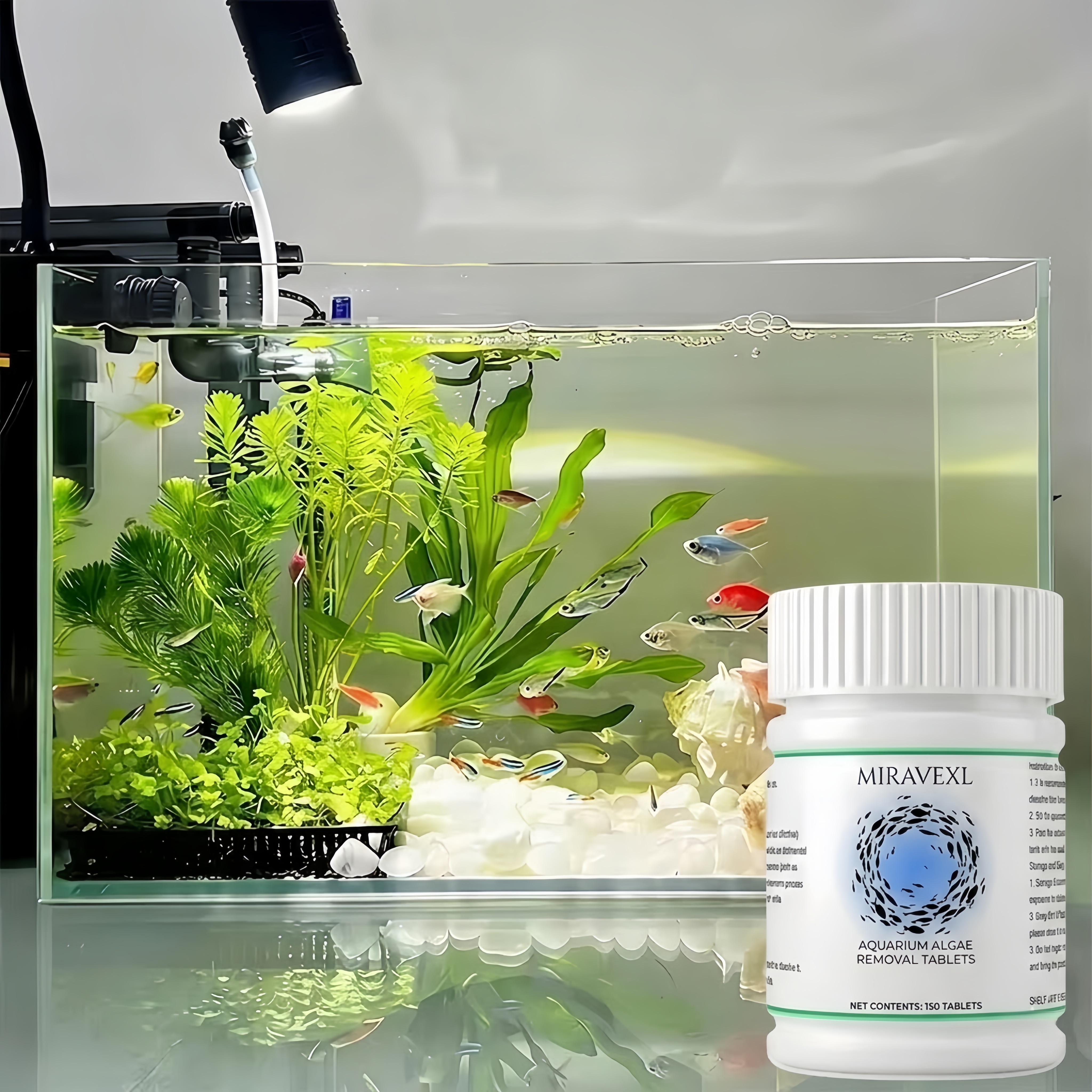 MIRAVEXL Aquarium Algae Remova - Aquarium Plant Vitamins reseña y precio