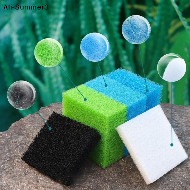 【Sk】5 PCS Aquarium Filter Cott - Planted Aquarium Media reseña y precio