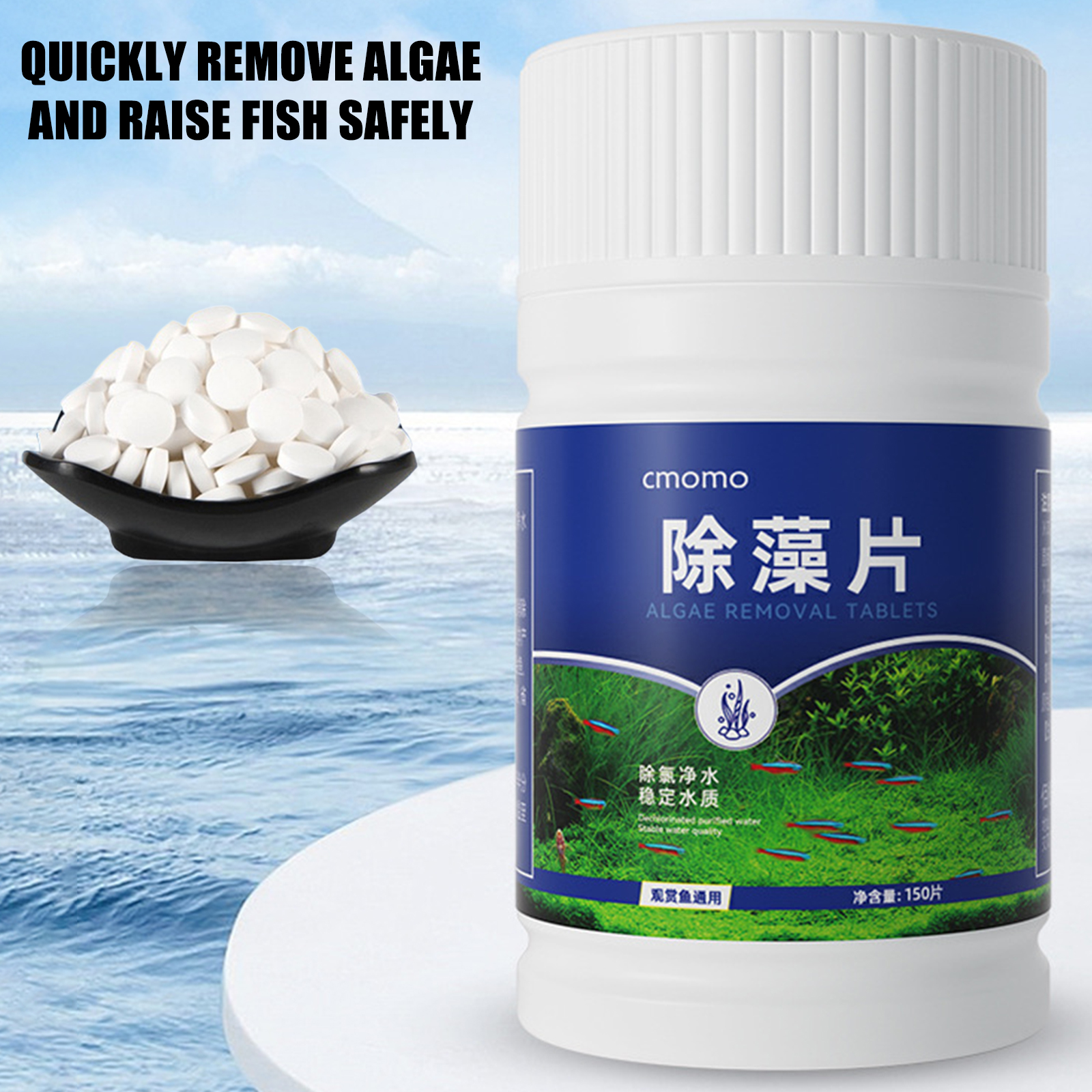 Algae Removal Tablets For Fish - Aquarium Plant Vitamins reseña y precio