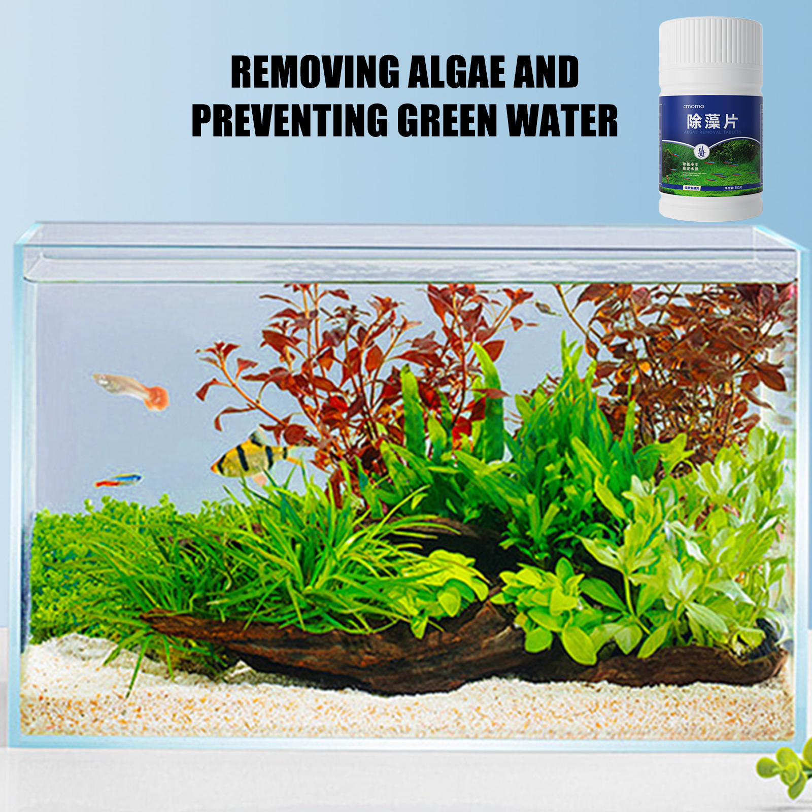 Algae Removal Tablets For Fish - Aquarium Plant Vitamins reseña y precio
