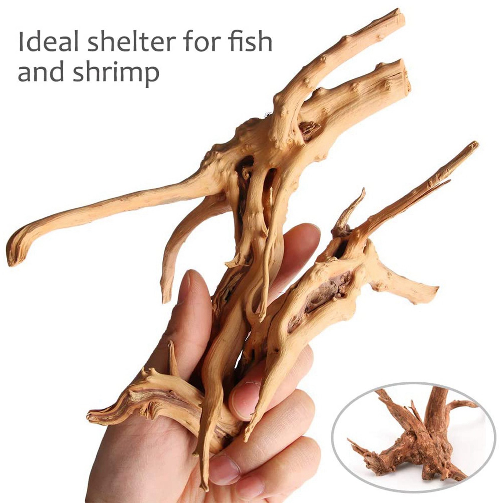 Hot Sale-Mini Driftwood For Aq - Aquarium Plant Guide reseña y precio