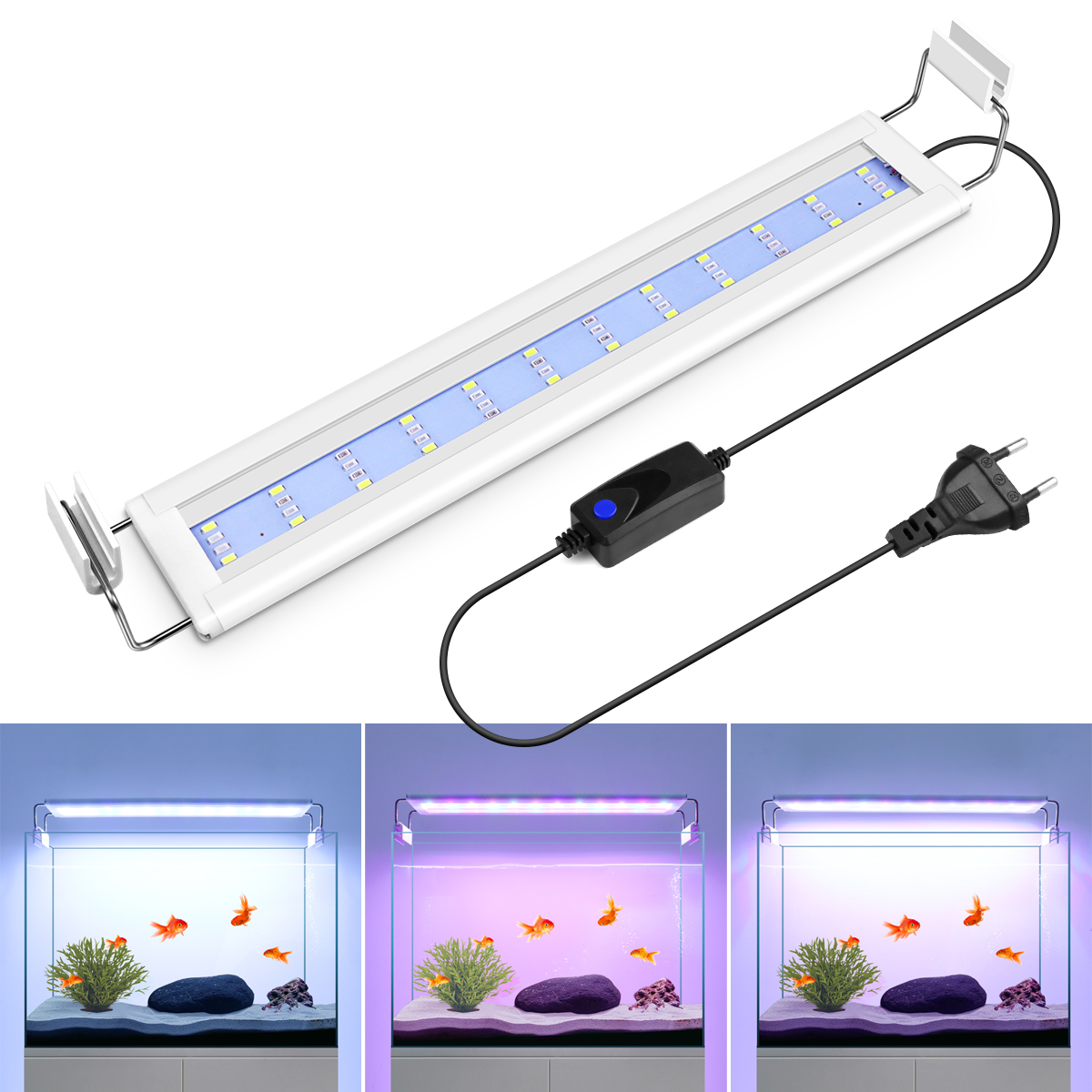 Super Slim LED Aquarium Light  - Aquarium Plant Growth reseña y precio