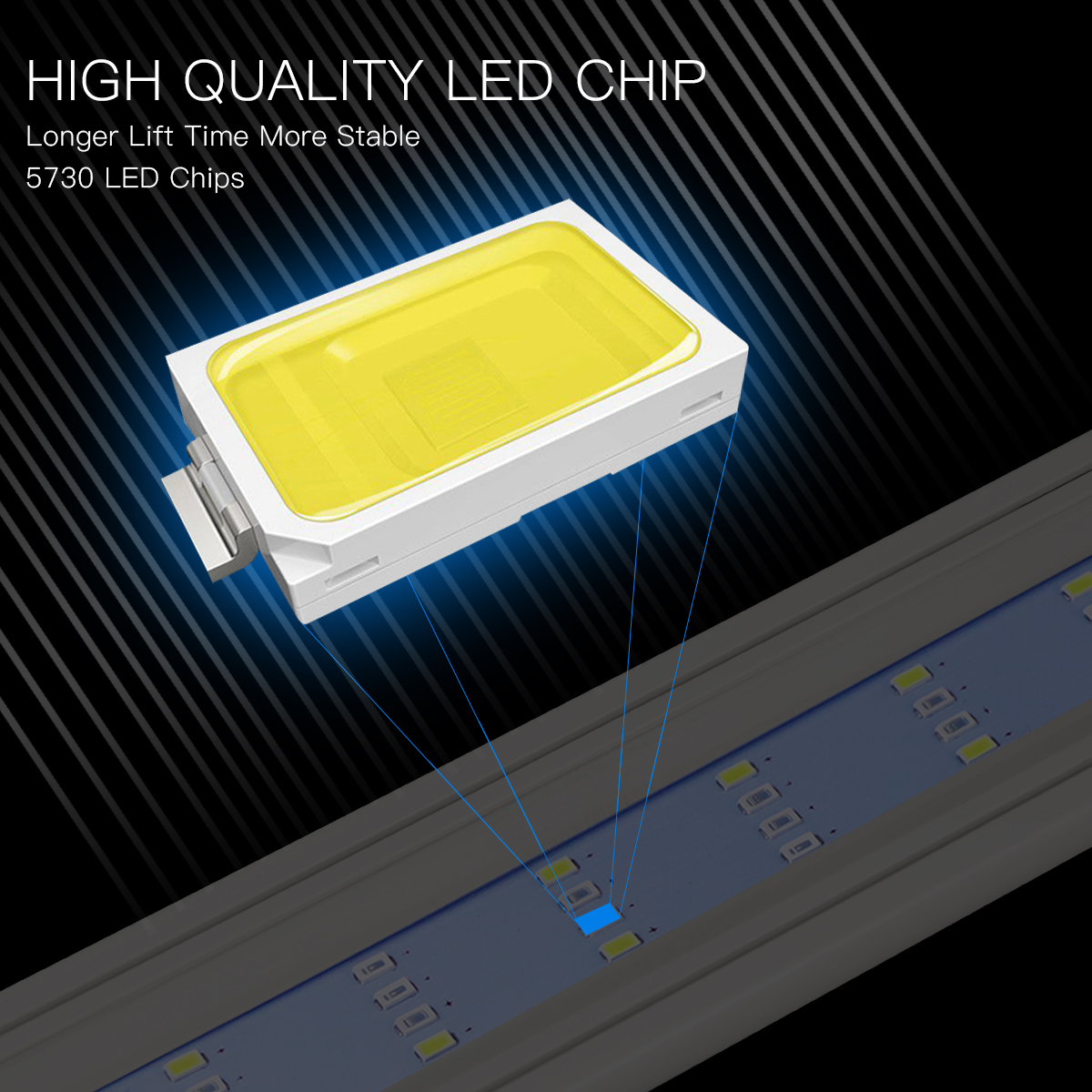 Super Slim LED Aquarium Light  - Aquarium Plant Growth reseña y precio