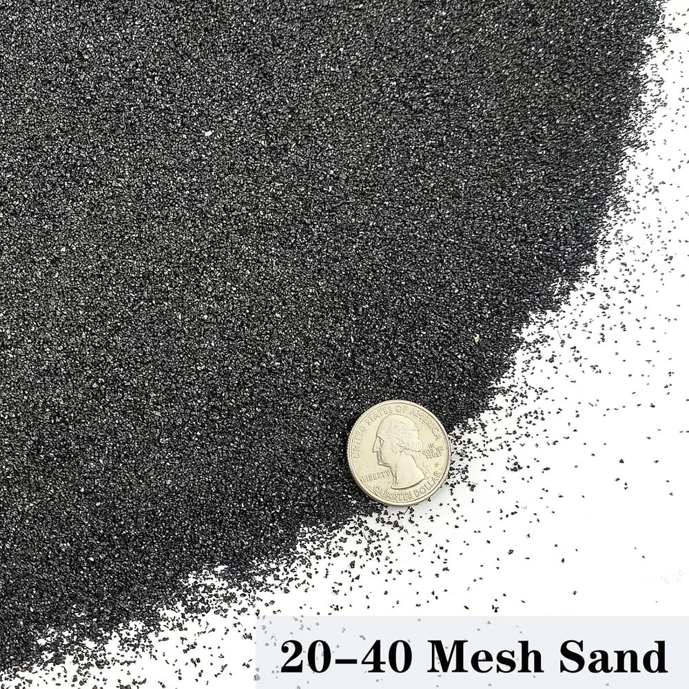 YISZM Aquarium Sand, 20lbs Bla - Aquarium Planted Substrate reseña y precio