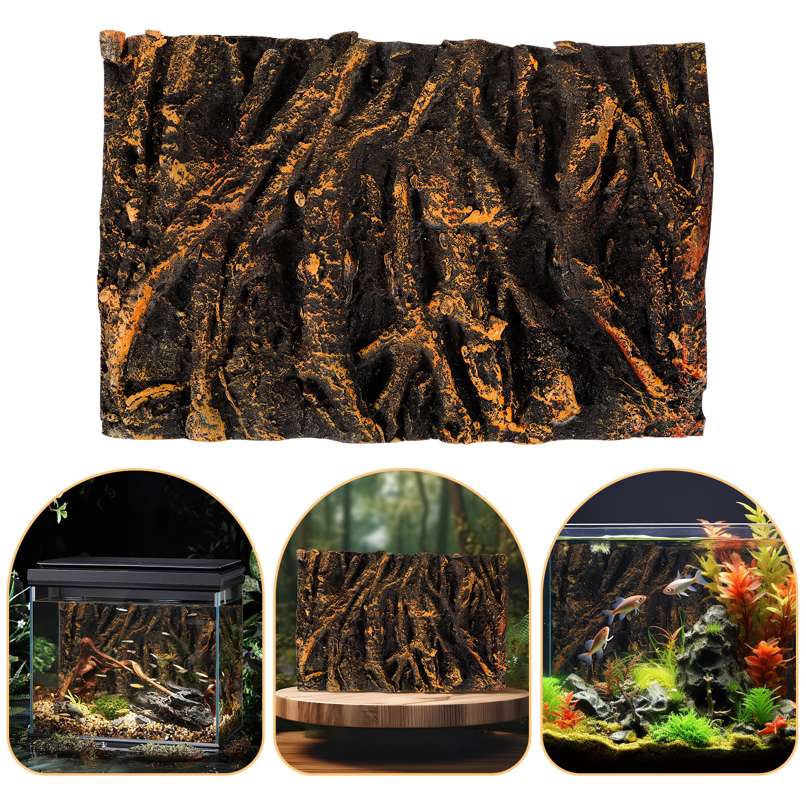3D Tree Root PU Aquarium Backg - Aquarium Planted Substrate reseña y precio