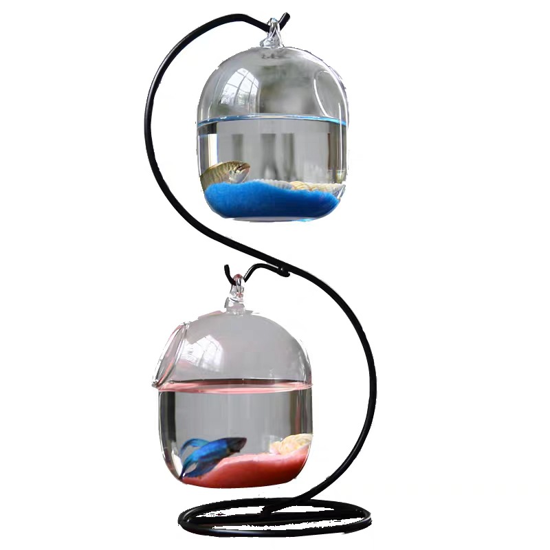 Creative Double-deck Suspended - Planted Aquarium Bowl reseña y precio