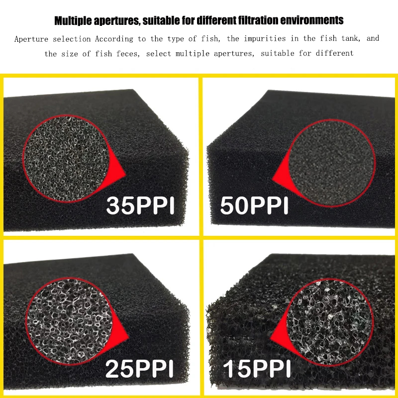 Fish Tank Filter Foam Sponge,A - Planted Aquarium Media reseña y precio