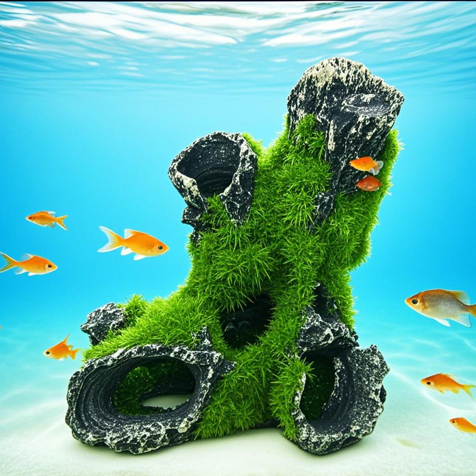 Resin Breeding Hiding Cave Sim - Aquarium Plant Guide reseña y precio