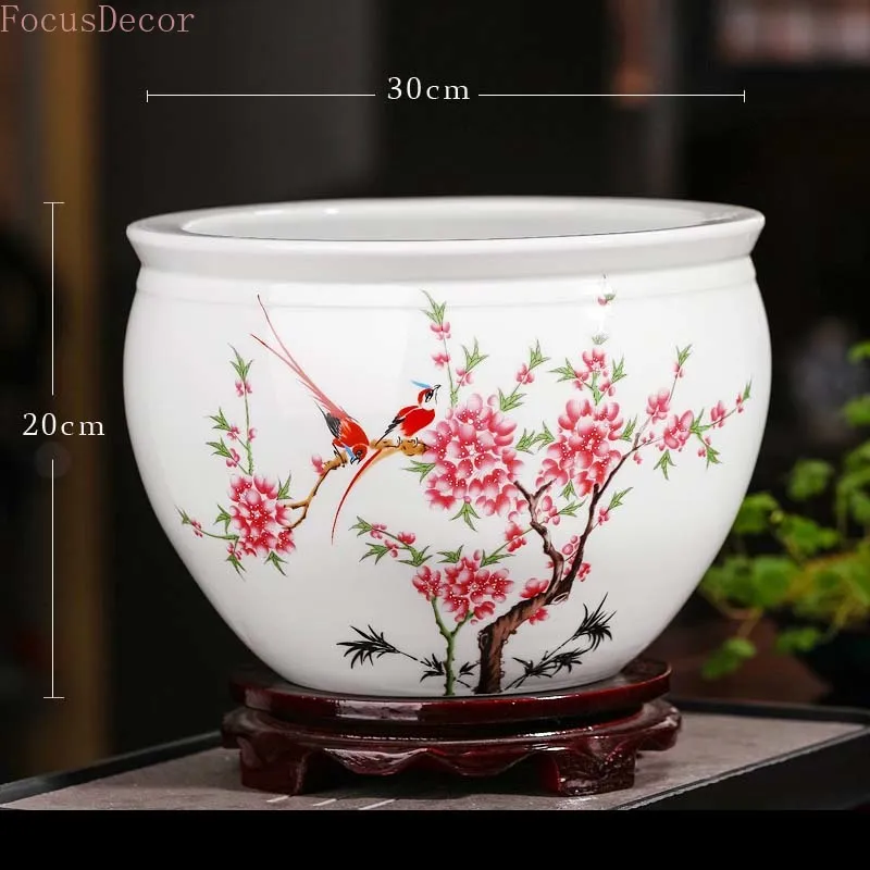 30cm Ceramic Fish Aquarium Fis - Planted Aquarium Bowl reseña y precio