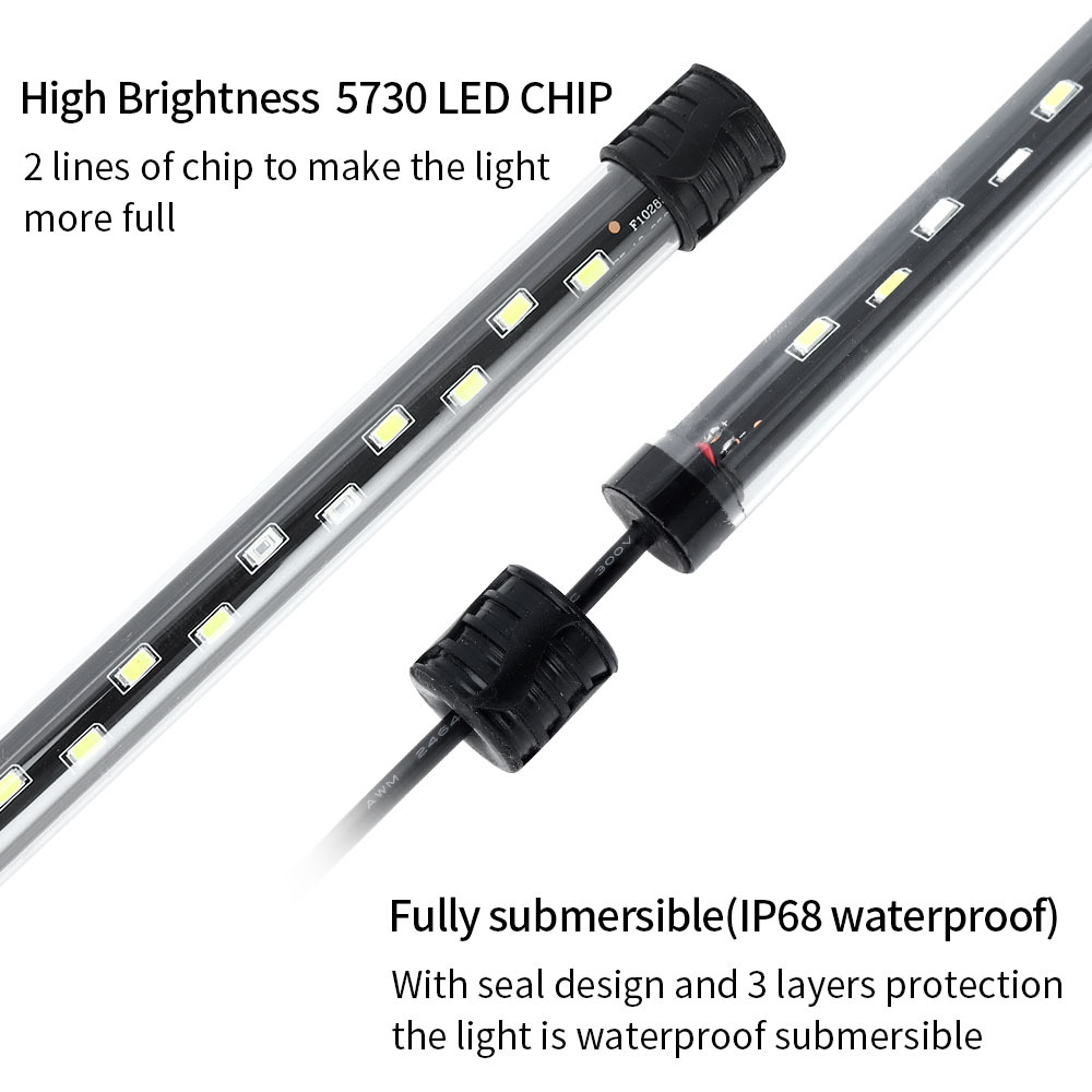 90-260V Aquarium Light LED Wat - Aquarium Planted Substrate reseña y precio