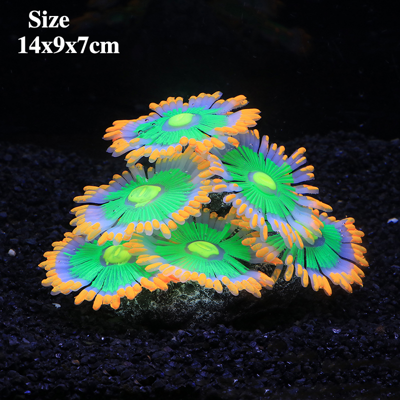 Silicone Simulated Sea Anemone - Aquarium Plant Glue reseña y precio