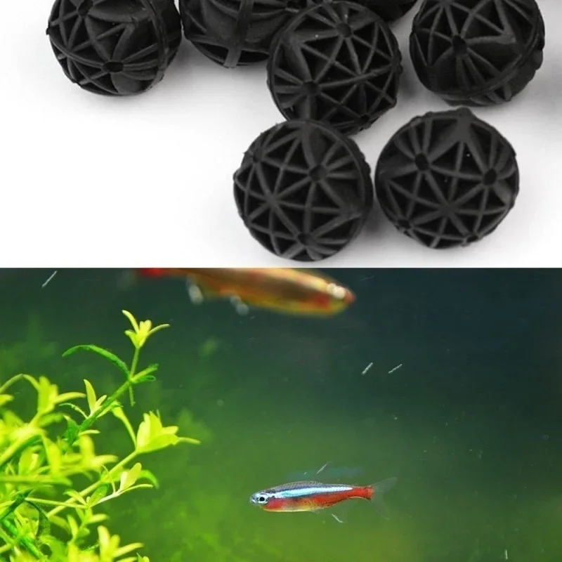 20Pcs 16mm Aquarium Filter Bio - Planted Aquarium Media reseña y precio