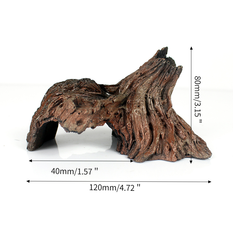 Ecological Resin Mountain Fish - Aquarium Plant Guide reseña y precio