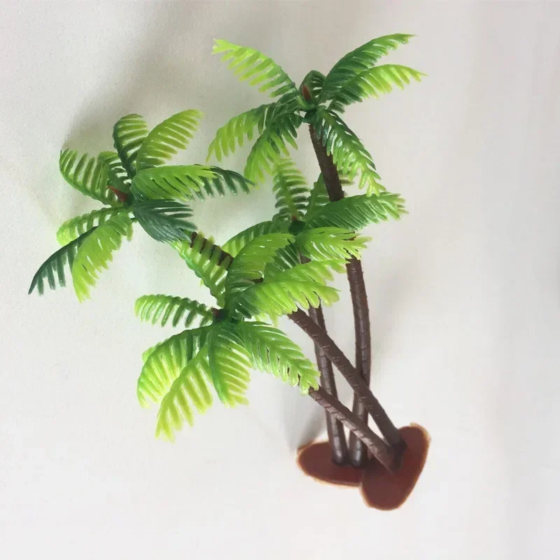 5Pcs Mini Plastic Coconut Palm - Aquarium Planted Substrate reseña y precio