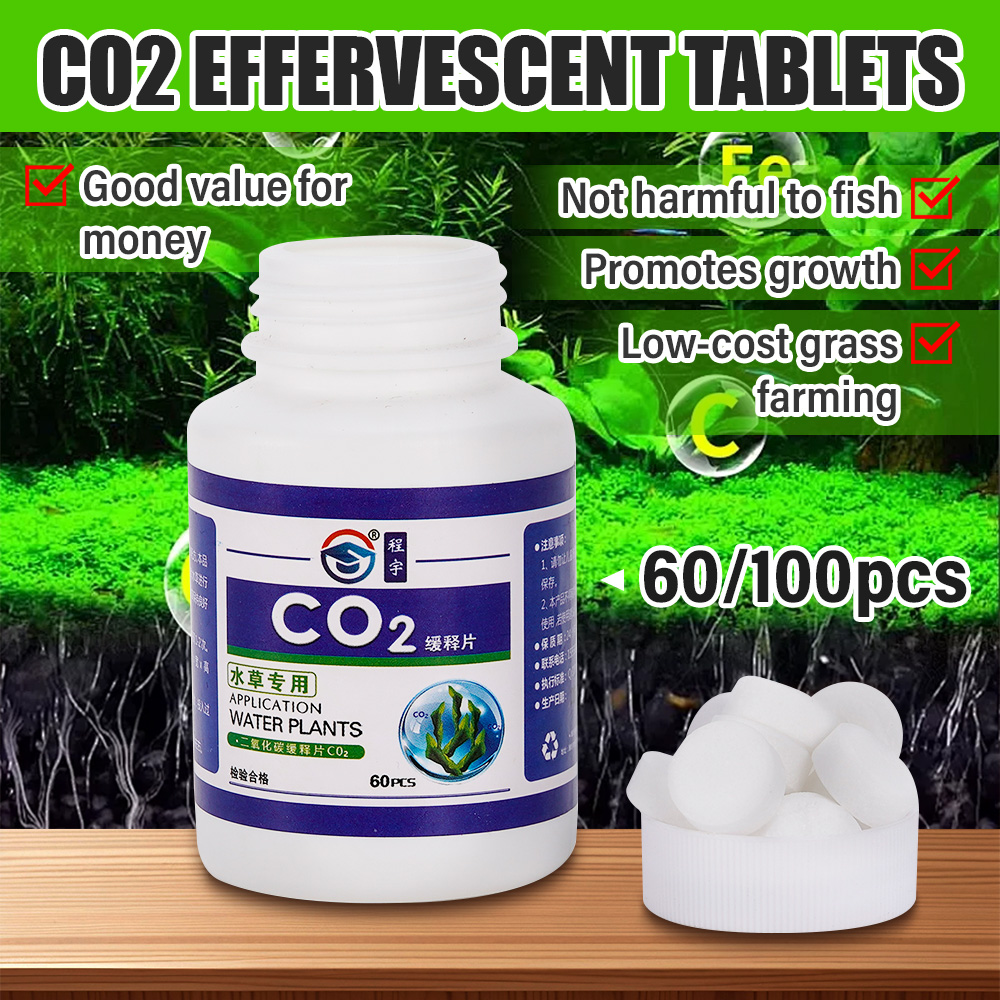 60PCS CO2 Tablet Water Grass A - Aquarium Plant Vitamins reseña y precio