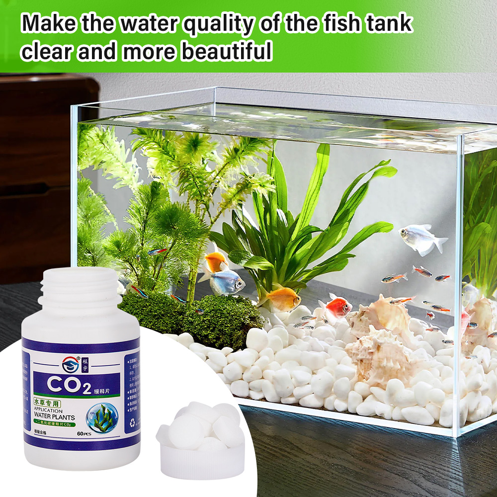 60PCS CO2 Tablet Water Grass A - Aquarium Plant Vitamins reseña y precio